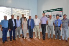 Visit of governor of Novosibirsk Oblast to Sibirskaya Niva