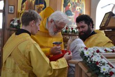 Consecration of the Church of the Nativity of the Holy Mother of God