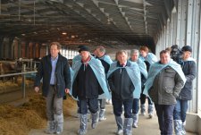 Opening of a robotic dairy farm