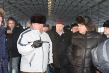 Открытие третьей очереди животноводческого комплекса в с. Борково