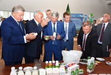 Opening of Staraya Chigla dairy