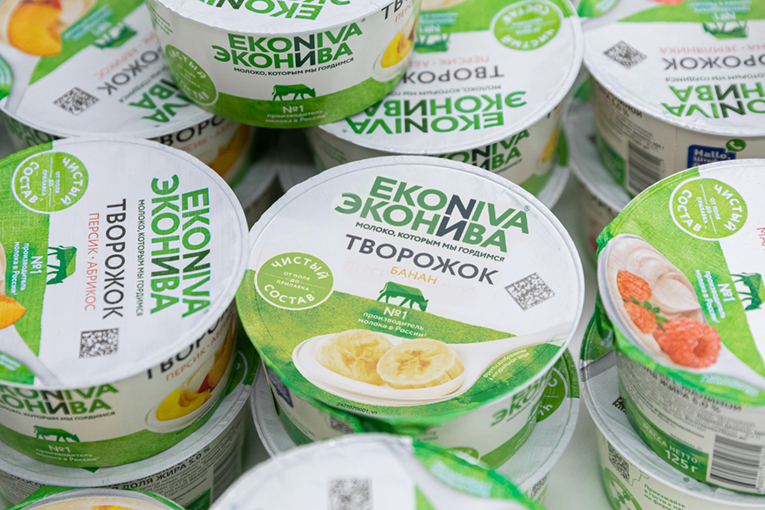 EkoNiva presents its new banana-flavoured quark dessert 