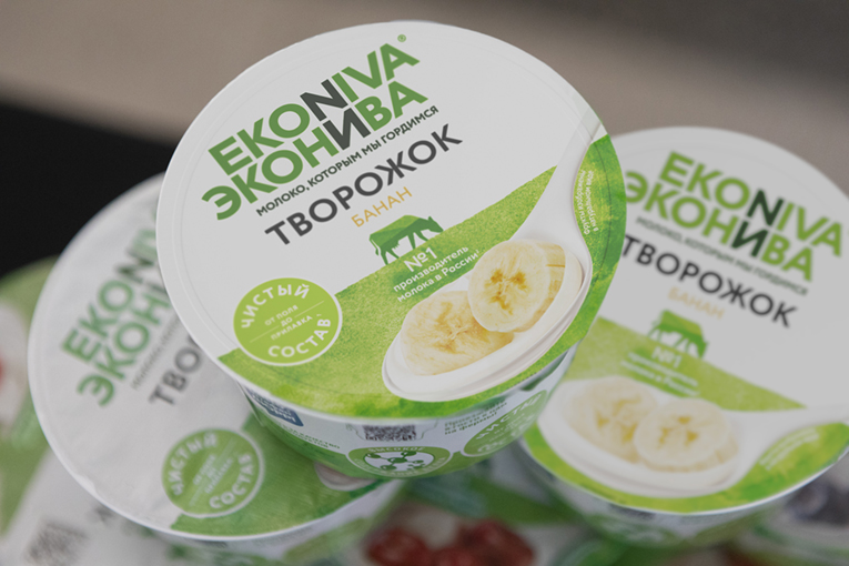 EkoNiva presents its new banana-flavoured quark dessert 