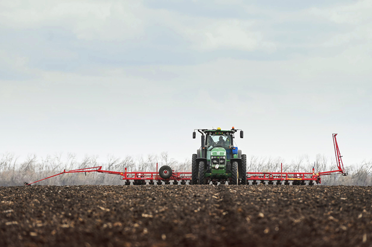 Spring crop sowing underway at EkoNiva farms