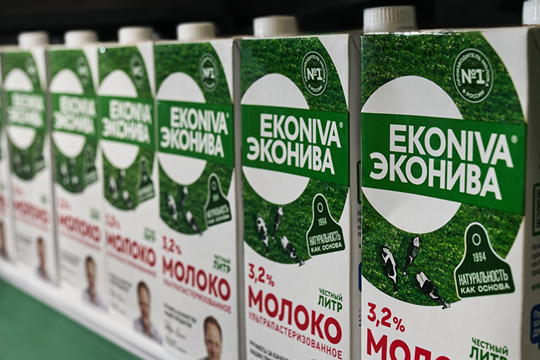 EkoNiva redesigns the packaging of its dairy products