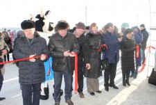 Открытие третьей очереди животноводческого комплекса в с. Борково