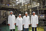 Руководители Лискинского аграрно-технологического техникума посетили молочный и сырный заводы компании «ЭкоНива» в с. Щучье