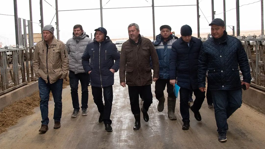 Министр сельского хозяйства Татарстана посетил строящийся молочный комплекс «ЭкоНивы»